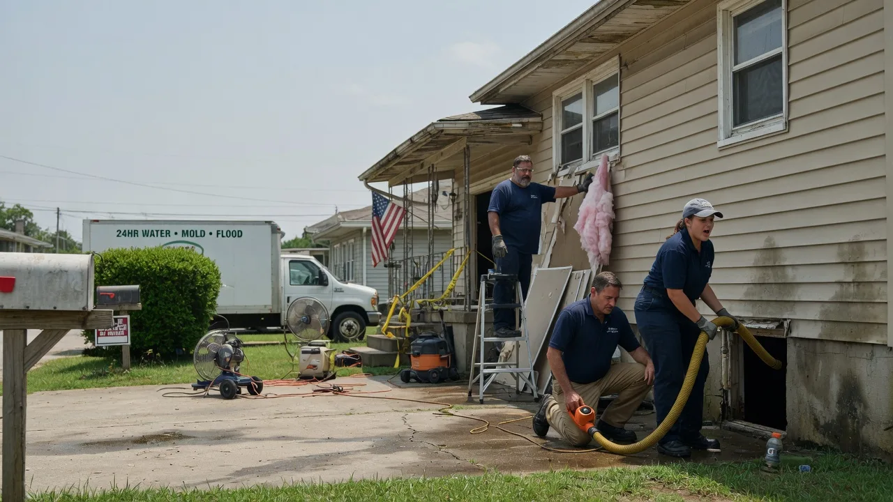 Water Damage Repair in Greenup, IL near me